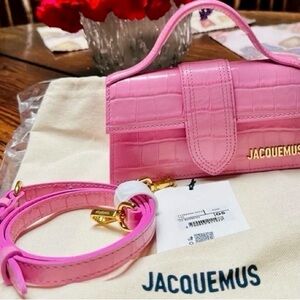 Jacquemus Crocs Bambino Crossbody Bag Pink - BNWT